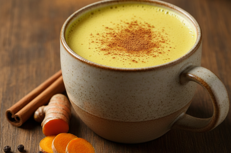 Leche Dorada (Golden Milk) Vegana